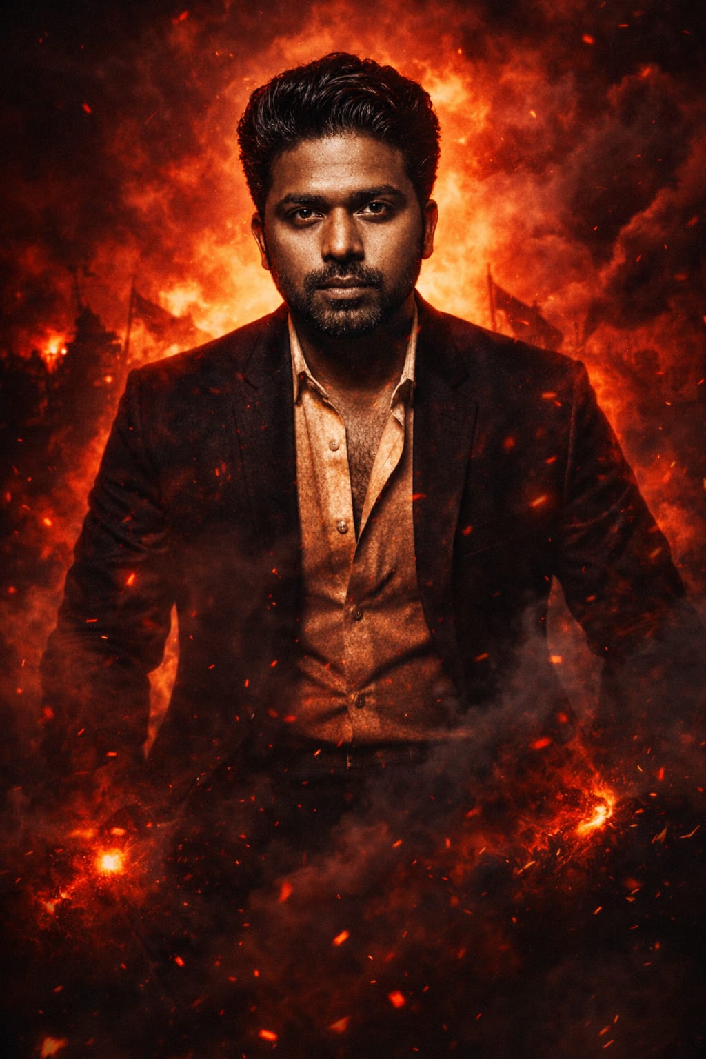 Allu Arjun 23 movie poster prompt