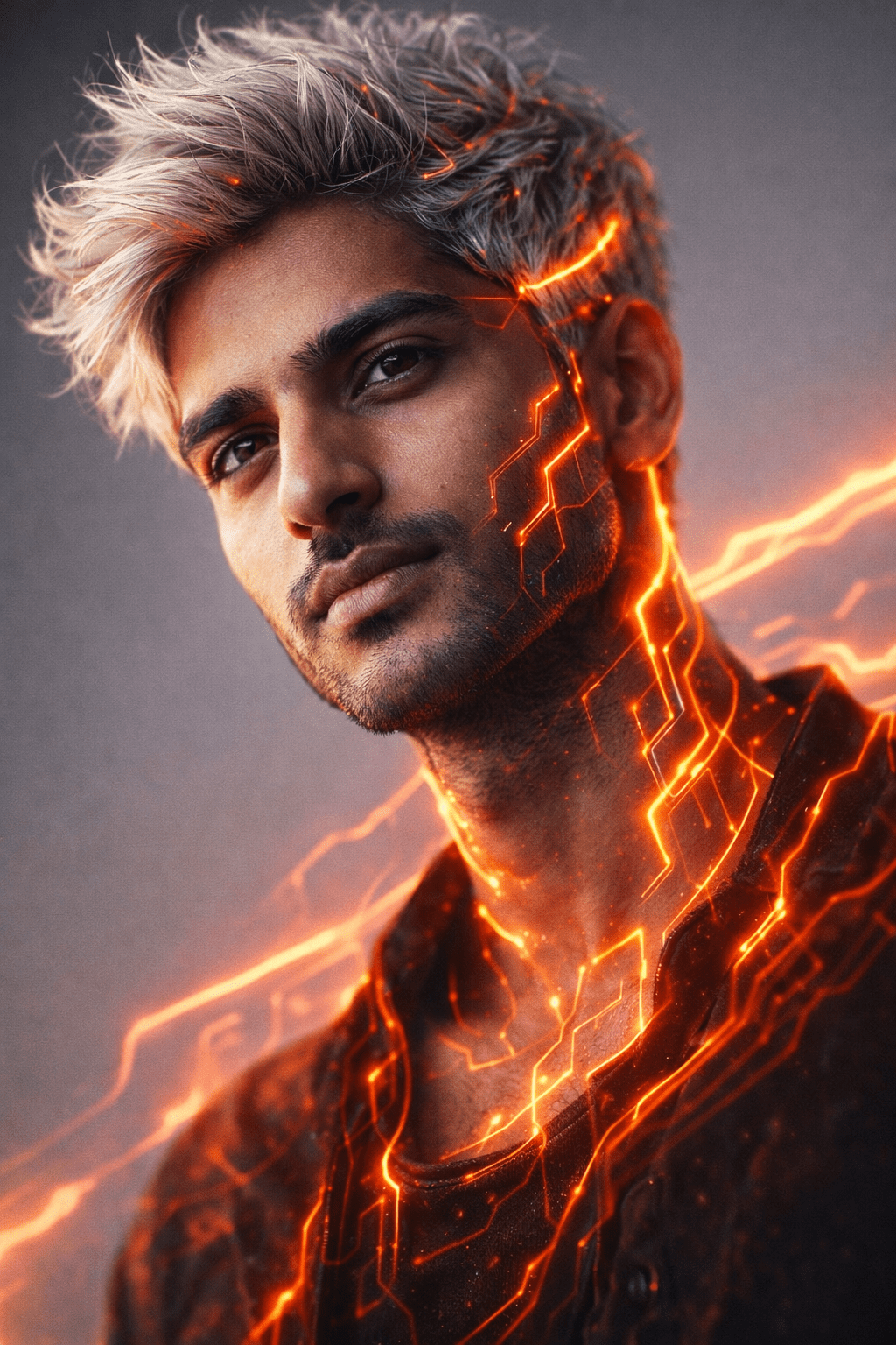 Futuristic Cinematic Portrait