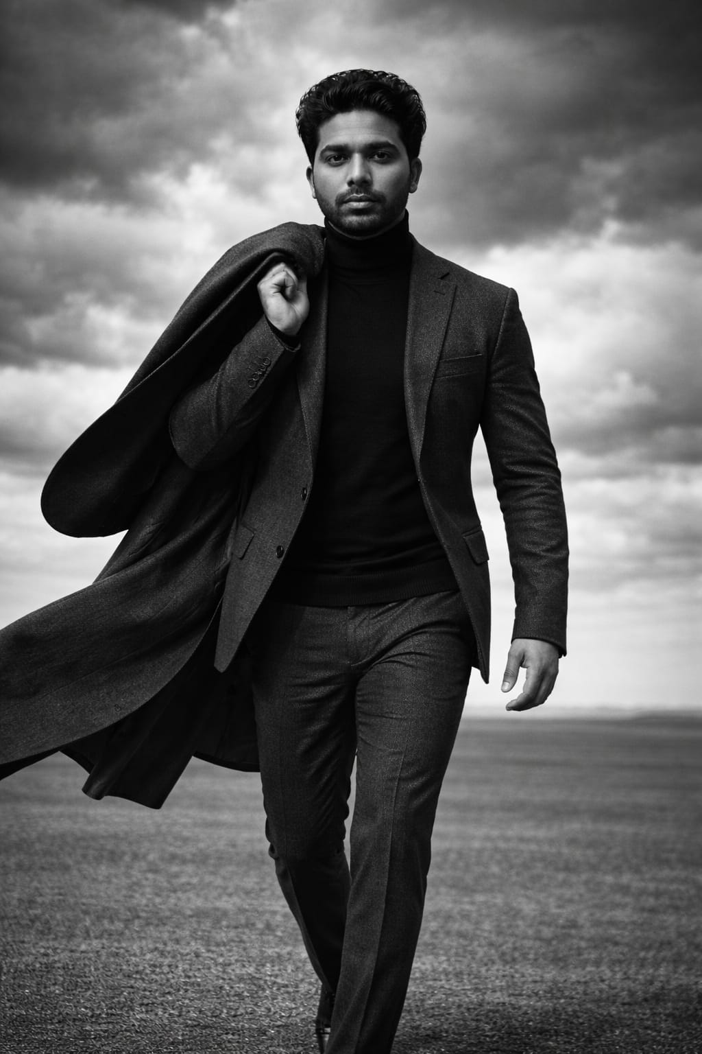 cinematic fashion editorial photograph