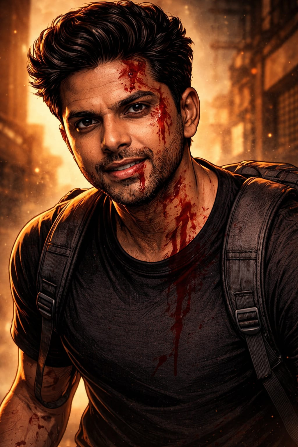 comic-book illustration