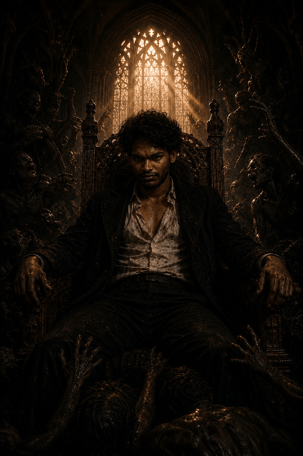 Dark Fantasy Cinematic Portrait Prompt for AI